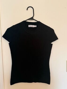 Calvin Klein Black Short-Sleeve